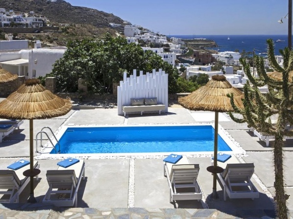 New Anixi Apartments Mykonos with Modern Garage